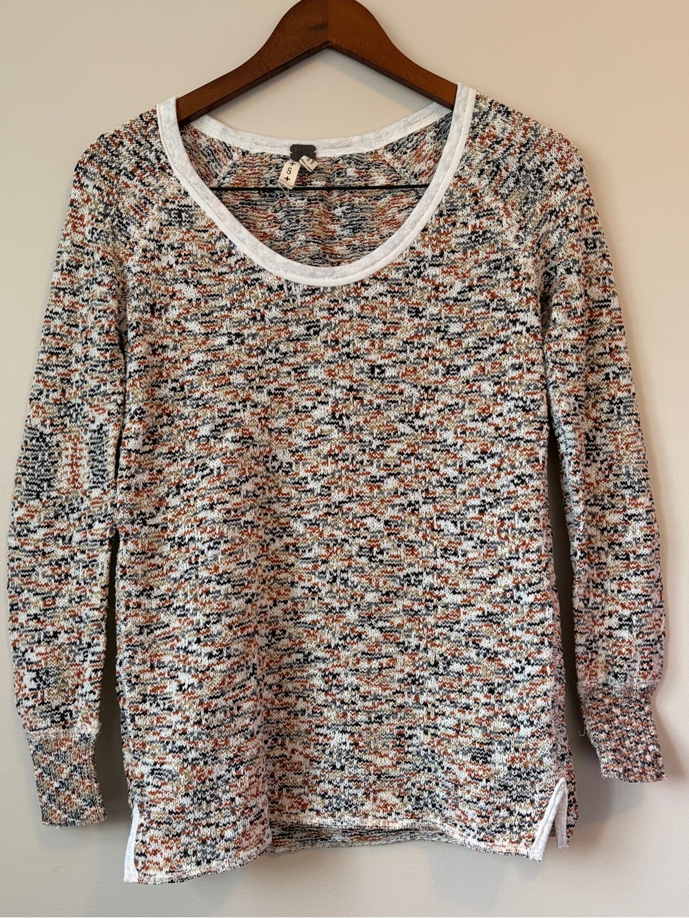 Free People, We The Free Scoop Neck Pullover Sweater Small S